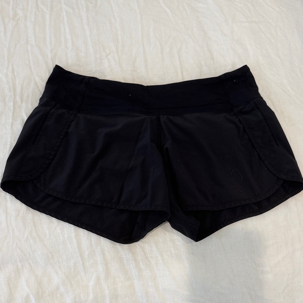 lululemon athletica Black Athletic Shorts